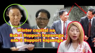 Winter capital na Angade Support kajawa ine agana / Conrad sangma, Mukul sangma support kaenga 👍