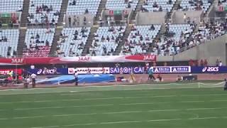 市川華菜選手（ミズノ）女子200m予選2組トップ’23秒39’～第101回日本陸上競技選手権～