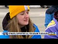 worried about shifting us policy ukraine supporters rally in grand rapids