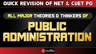 Entire Public Administration in an Hour | First Time on Youtube | Quick Revision