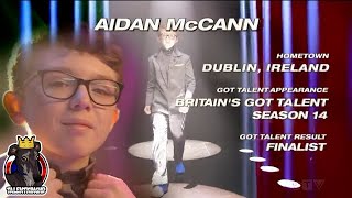 Aidan McCann Story America's Got Talent All Stars 2023