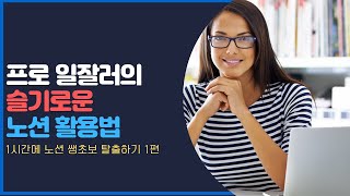 1시간에 노션 쌩초보 탈출하기 1편