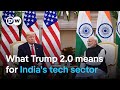 Will India's tech industry benefit from Trump's return to power? | DW Business