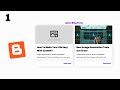 Customize Blog Section In Blogger Homepage with HTML & CSS (Part 1)
