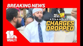 Breaking: Charges dropped against Adnan Syed