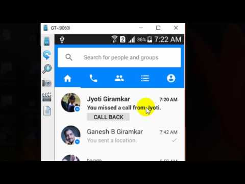 How to sync phone contacts in Facebook messenger android app How to sync phone contacts in Facebook messenger android app
