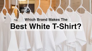 (eng) Best White T-Shirt / 哪个品牌的白T最好 / Uniqlo / ZARA / MUJI / Re/done / ninido