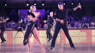 Pavel Zvychaynyy - Oxsana Lebedew, GER | 2019 WDC European Pro Latin - QF Jive