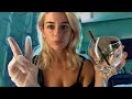 ASMR waitress gives you emergency medical exam 🥄 || CHAOTIC