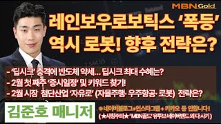 [MBN골드 김준호매니저] 레인보우로보틱스 ‘폭등’역시 로봇! 향후 전략은? [25.01.31]