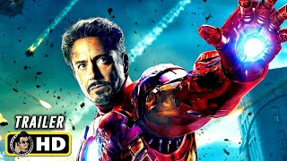 IRON MAN (2008-2013) All Trilogy Trailers [HD] Marvel