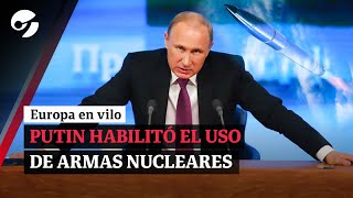 TEMOR A UN ATAQUE NUCLEAR: ESCALADA EN LA GUERRA entre RUSIA y UCRANIA. Europa en Vilo