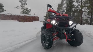 СОБРАЛ И БЫЛ УДИВЛЁН!!! КВАДРОЦИКЛ BARS 200CC PRO WHITE SIBERIA