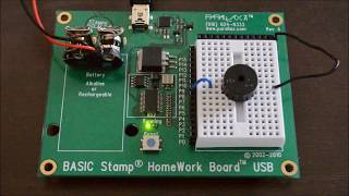 What's a Microcontroller? - Basic Stamp 2 | Potentiometer | Phototransistor | Piezoelectric Speaker