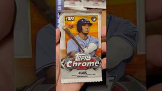 Topps Chrome 2022 Hobby Box Pack 17 #shorts #baseball