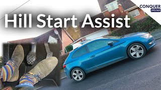 How to use Hill Start Assist (Hill Hold Assist) Hill Starts without the Handbrake