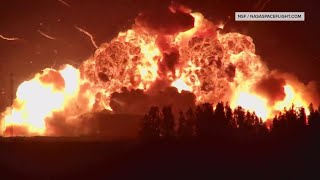 WATCH | Multiple angles show Blue Origin's New Glenn rocket exploding in Cape Canaveral