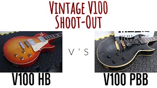 Vintage V100 Shoot-out | P90s vs Humbuckers!