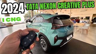 2024 Tata Nexon Creative + CNG Walkaround | Nexon i CNG Creative plus Exterior Interior