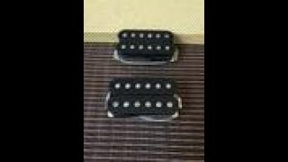 PAF Humbucker Shootout