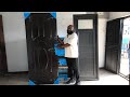 Price Of Well Reduced Cost Of Panel Doors, PVC Toilets Doors In Edo State Nigeria.