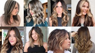 100 Dark Brown Hair with Blonde Highlights HairColor Ideas for a Gorgeous Transformation! #longvideo
