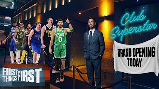 Giannis, LeBron & Steph make the cut in Nick's Club Superstar | NBA | FIRST THINGS FIRST