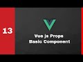 #13 Props   Basic Component   Vue js   Frontend #shorts