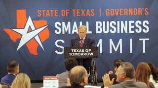 Keynote Address: Governor's Small Business Summit — McAllen