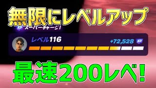 【修正前に急げ】アプデ後もOK！完全放置で無限にレベルアップ！？海外で流行っている神マップがエグすぎるwww【フォートナイト/Fortnite】