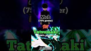Mob (All forms) vs Tatsumaki (100%)
