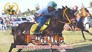 L-GANTE- Hípico 9 de Julio Ctes- 20.06.21