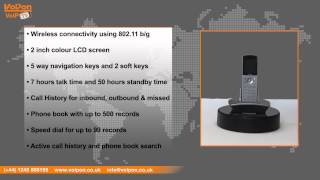 UniData WPU-7800 WLAN IP Phone (WPU-7800G) Review / Unboxing