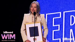 Phoebe Bridgers Accepts the Trailblazer Award At the 2022 Billboard Women In Music Awards