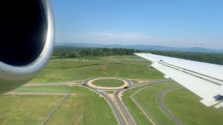 ERJ-145 QUICK Descent and Landing Charlottesville, VA