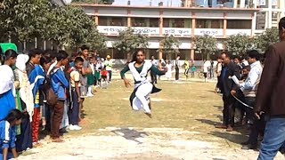 মেয়েদের লং জাম্প - মেয়েদের খেলা - girl,s long jump - মেয়েদের লম্বা লাফ - TF TV