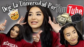 DEJE LA UNI Y MI TRABAJO PARA SER YOUTUBER 😱 STORYTIME // blancaj