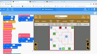 Virtual Robotics Tutorial 10: Using Variables inside Repeat loops - 9th Challenge