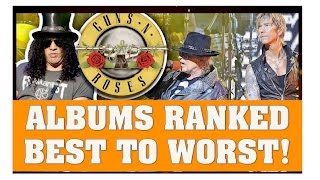 Guns N' Roses: Ranking Their Albums Best to Worst