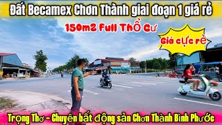 Bán đất Becamex Chơn Thành Bình Phước Giai Đoạn 1 Giá Đầu Tư | Trọng Thơ Becamex