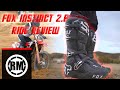 Fox Racing Instinct 2.0 Motocross Boots | Ride Review