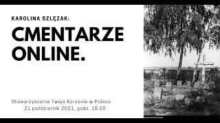 Cmentarze online.