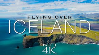 FLYING OVER ICELAND II: Summer in Golden Circle 4K Aerial Nature Film + Relax Moods Music UHD 1 HR
