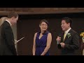 john vu u0026 greg ripa wedding ceremony profession of love hq