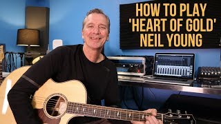How to play 'Heart Of Gold' by Neil Young
