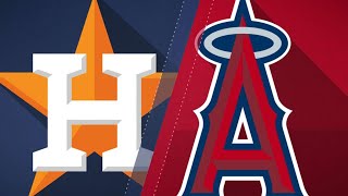 Angels crank Astros behind 4 HRs, 7-run 7th: 7/22/18