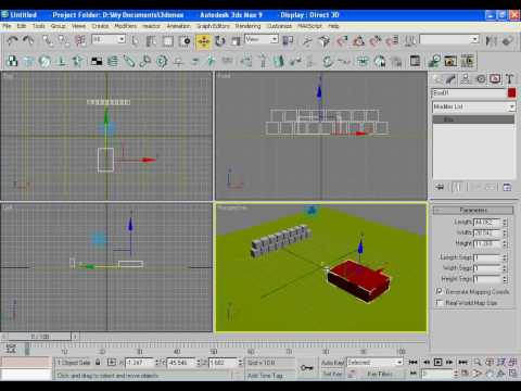 Animation Tutorial For Beginners In 3D-Studio-Max - YouTube