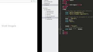 PHP Data Types - String Concatenation: PHP Basics Video Series 4