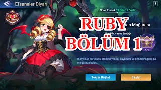 Ruby - Bölüm 1 - Gizemli Orman Mağarası - Mobile Legends: Adventure