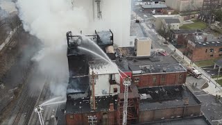 Star of the West mill, oldest building in Kent, catches fire